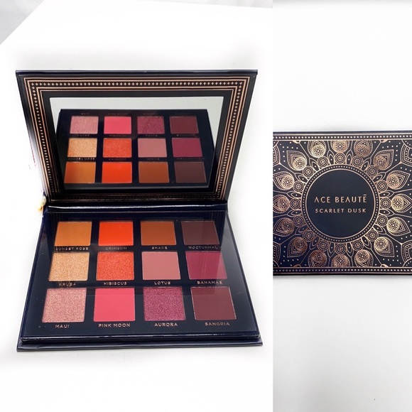 ACE BEAUTE SCARLET DUSK EYESHADOW PALETTE … - Picture 2 of 8